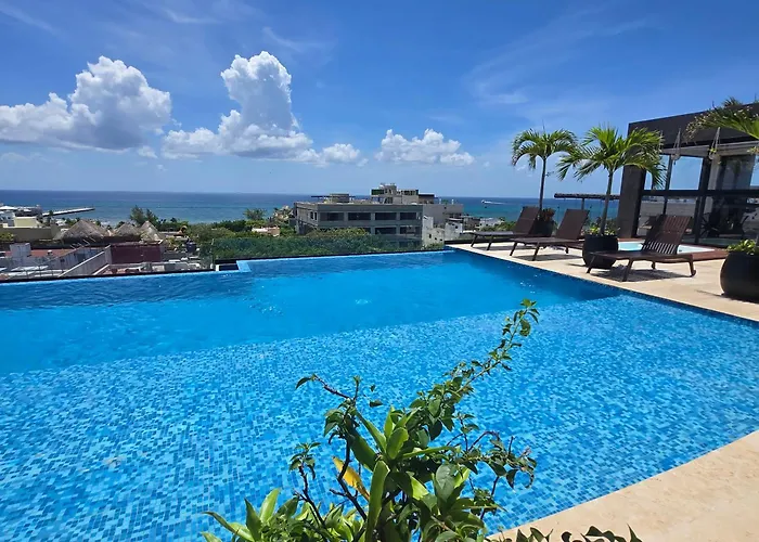 A Perfect Place - Rooftop Views Of The Caribbean - Jacuzzi * Playa del Carmen